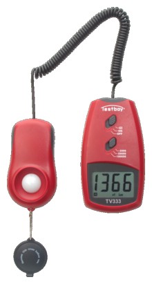Testboy TV 333 digitales Luxmeter Testboy TV 333 digitales Luxmeter