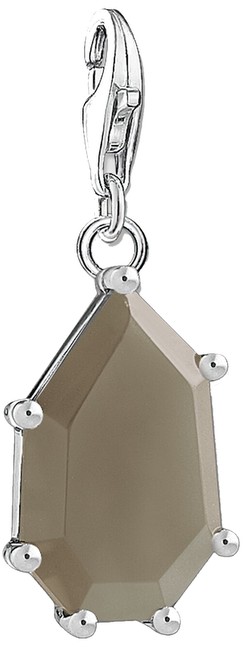 Thomas Sabo Charm-Anhänger Brauner Stein (1541-507-2)