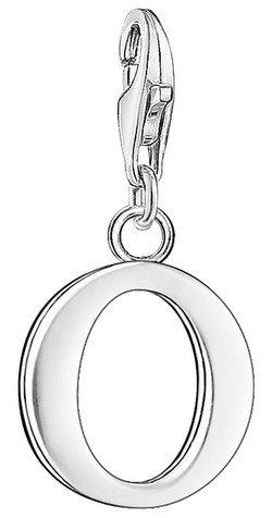 Thomas Sabo Charm-Anhänger Buchstabe O silber (0189-001-12)