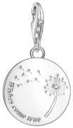 Thomas Sabo Charm-Anhänger Pusteblume WISHES COME TRUE silber (1457-051-21)