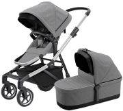 Thule Sleek mit Kinderkörbchen