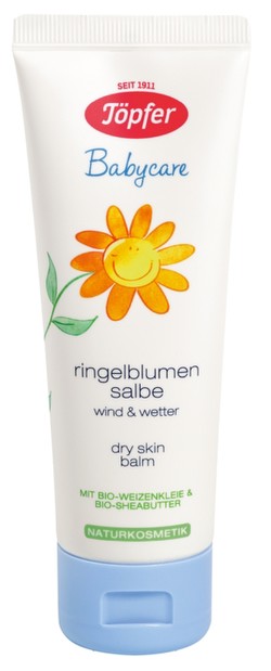 Töpfer Babycare Ringelblumensalbe Wind & Wetter 75 ml