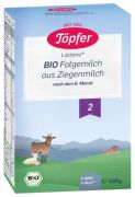 Töpfer Bio Folgemilch aus Ziegenmilch 2 400 g