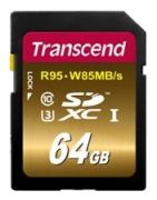 Transcend Ultimate R95 SDXC-Card 64GB (TS64GSDU3X) Transcend Ultimate R95 SDXC-Card 64GB (TS64GSDU3X)
