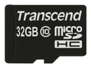 Transcend microSDHC Class 10 32GB (TS32GUSDHC10)