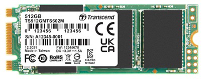 Transcend MTS602M M.2 SSD 64GB (TS64GMTS602M)