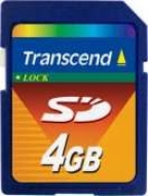 Transcend Secure Digital (SD) 4GB