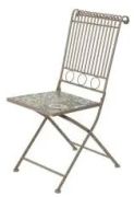 TrendLine Metall Klappstuhl Touluse