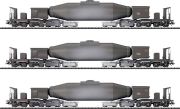 Trix Set Torpedopfannenwagen 24051