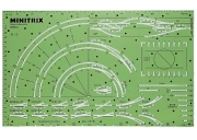 Trix Minitrix-Gleisplan-Schablone 66600
