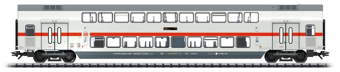 Trix IC2 Doppelstock-Mittelwagen 2. Klasse (23252)