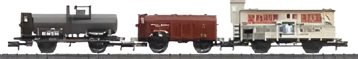 Trix Set mit 3 Güterwagen "Baden" 15063 Trix Set mit 3 Güterwagen "Baden" 15063