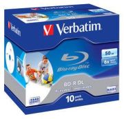 Verbatim BD-R DL 50GB 6x Wide Printable 10er Pack 43736 Verbatim BD-R DL 50GB 6x Wide Printable 10er Pack 43736