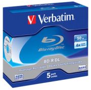Verbatim BD-R DL 50GB 6x 5er Jewel Case 43748 Verbatim BD-R DL 50GB 6x 5er Jewel Case 43748