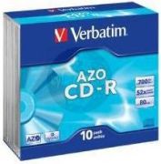 Verbatim CD-R 700MB 52x 10er SlimCase 43342 Verbatim CD-R 700MB 52x 10er SlimCase 43342