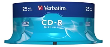 Verbatim CD-R Extra Protection 25er Spindel 43432
