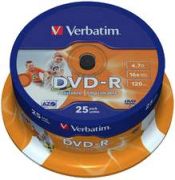 Verbatim DVD-R 4,7GB 16x 25er 43538 Verbatim DVD-R 4,7GB 16x 25er 43538