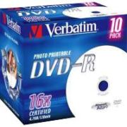 Verbatim DVD-R 4,7GB 16x JC 43521