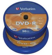 Verbatim DVD-R Matt Silver 50er Spindel 43548