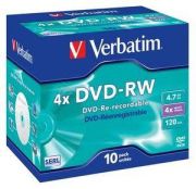 Verbatim DVD-RW 4.7GB 4x 10er 43486 Verbatim DVD-RW 4.7GB 4x 10er 43486