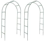 vidaXL 2x Garten Rosenbogen Torbogen (40776) vidaXL 2x Garten Rosenbogen Torbogen (40776)