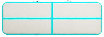 vidaXL Aufblasbare Gymnastikmatte mit Pumpe 300 x 100 x 20 cm