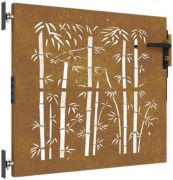 vidaXL Bambus-Design Gartentor 85 x 75 cm (153232)