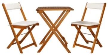 vidaXL Bistro-Set Klappbar mit Auflagen (44014)