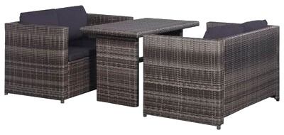 vidaXL Bistro-Set mit Auflagen (43915) vidaXL Bistro-Set mit Auflagen (43915)