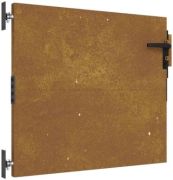 vidaXL Cortenstahl Gartentor 85 x 75 cm (153256) vidaXL Cortenstahl Gartentor 85 x 75 cm (153256)