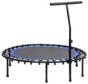 vidaXL Fitness Trampolin mit Griff 122 cm rund
