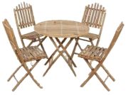 vidaXL Garten-Essgruppe Klappbar 5-tlg. (41497)