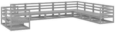 vidaXL Garten-Lounge-Set 10-tlg. (3075926)