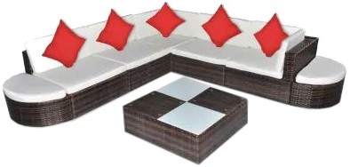 vidaXL Garten-Lounge-Set 8-tlg. (41266) vidaXL Garten-Lounge-Set 8-tlg. (41266)