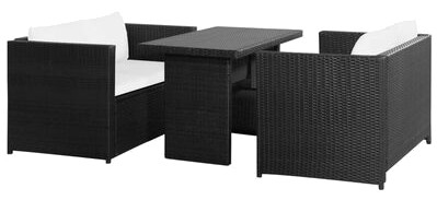 vidaXL Garten-Lounge-Set mit Auflagen 3-tlg. (43913) vidaXL Garten-Lounge-Set mit Auflagen 3-tlg. (43913)