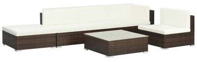 vidaXL Garten-Lounge-Set mit Auflagen 6-tlg. (44603) vidaXL Garten-Lounge-Set mit Auflagen 6-tlg. (44603)