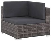 vidaXL Garten-Lounge-Set mit Auflagen 6-tlg. (44607)