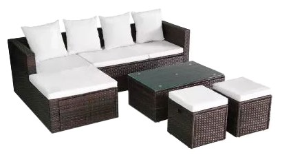 vidaXL Gartenmöbelset 4-tlg. (42585)