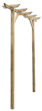 vidaXL Gartenpergola 200 x 40 x 205 cm (41663) vidaXL Gartenpergola 200 x 40 x 205 cm (41663)