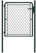 vidaXL Gartentor Stahl 100 x 100 cm (144403)