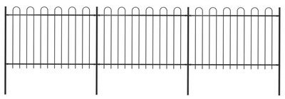vidaXL Gartenzaun mit Bügel-Design 5,1 x 1,2 m vidaXL Gartenzaun mit Bügel-Design 5,1 x 1,2 m