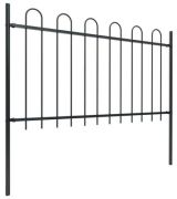 vidaXL Gartenzaun mit Bügel-Design 8,5 x 1 m vidaXL Gartenzaun mit Bügel-Design 8,5 x 1 m
