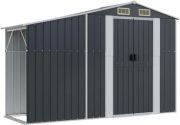 vidaXL Gerätehaus Verzinkter Stahl 277 x 93 x 179 cm (364518)