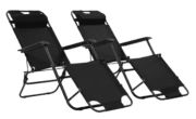 vidaXL Klappbare Sonnenliegen 2 Stk. (44343)