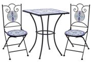 vidaXL Bistro-Set Keramikfliesen 3-tlg. (279413)