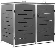 vidaXL Mülltonnenbox für 2 Tonnen (149555)