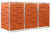 vidaXL Mülltonnenbox für 3 Tonnen (149564)