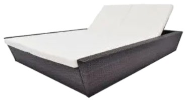 vidaXL Outdoor-Lounge-Bett mit Polster (42902) vidaXL Outdoor-Lounge-Bett mit Polster (42902)