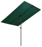 vidaXL Sonnenschirm mit Aluminium-Mast 200 x 150 cm