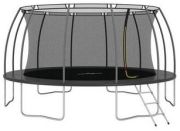 vidaXL Trampolin-Set Rund 488x90 cm 150 kg